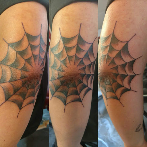 Explore space tattoos ideas, creative tattoo ideas in Yorktown, available at Army Navy Tattoo