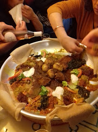 Injera du Restaurant éthiopien Le Négus à Paris - n°10