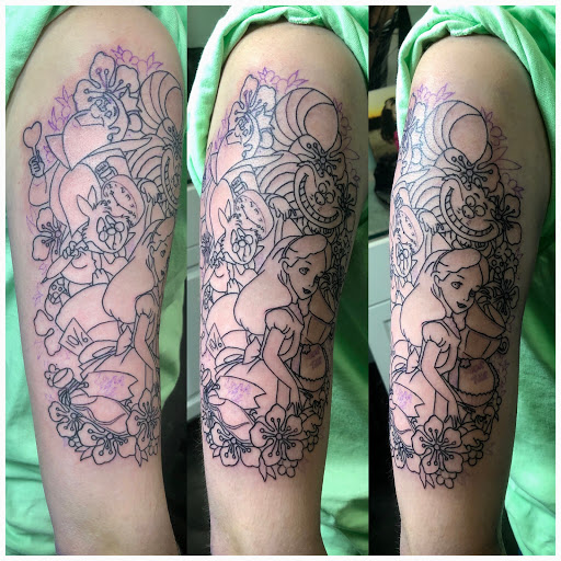 Explore emo tattoos ideas, creative tattoo ideas in Meridian, available at Creative Pain Tattoo Studio