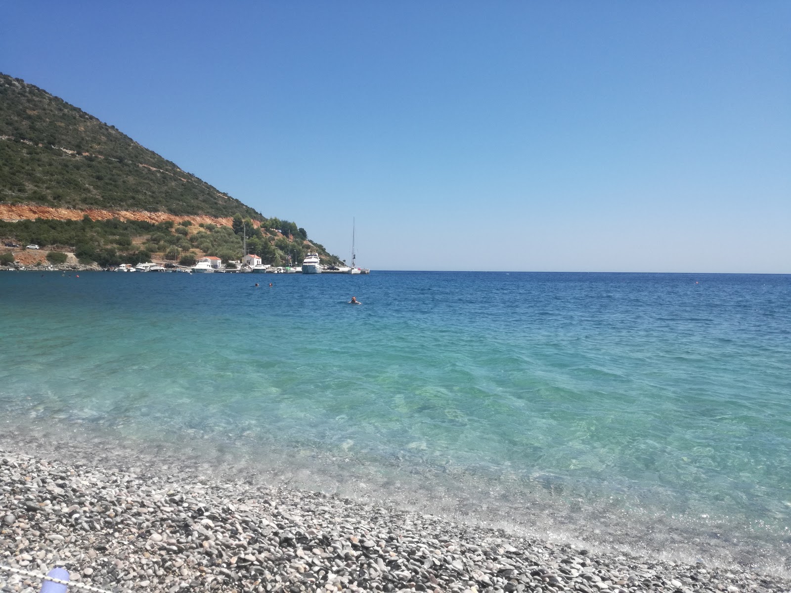 Foto af Agia Kyriaki beach og dens smukke landskab