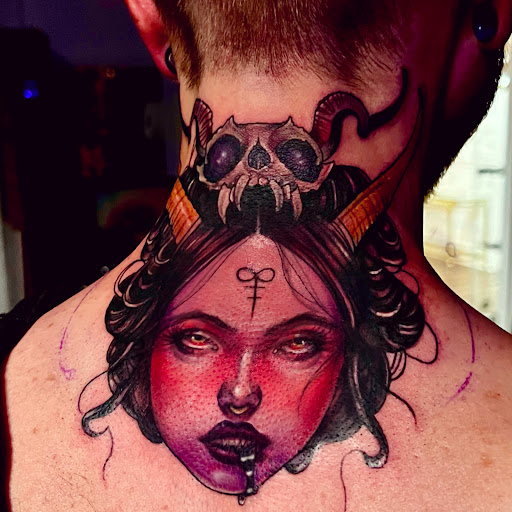 Find good vs evil tattoo ideas for your next unique tattoo in Tiffin at Ink Element Tattoo Studio