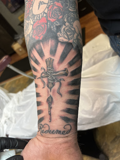 Explore badass female tattoo ideas, creative tattoo ideas in Adrian, available at Good Life Tattoo Co.