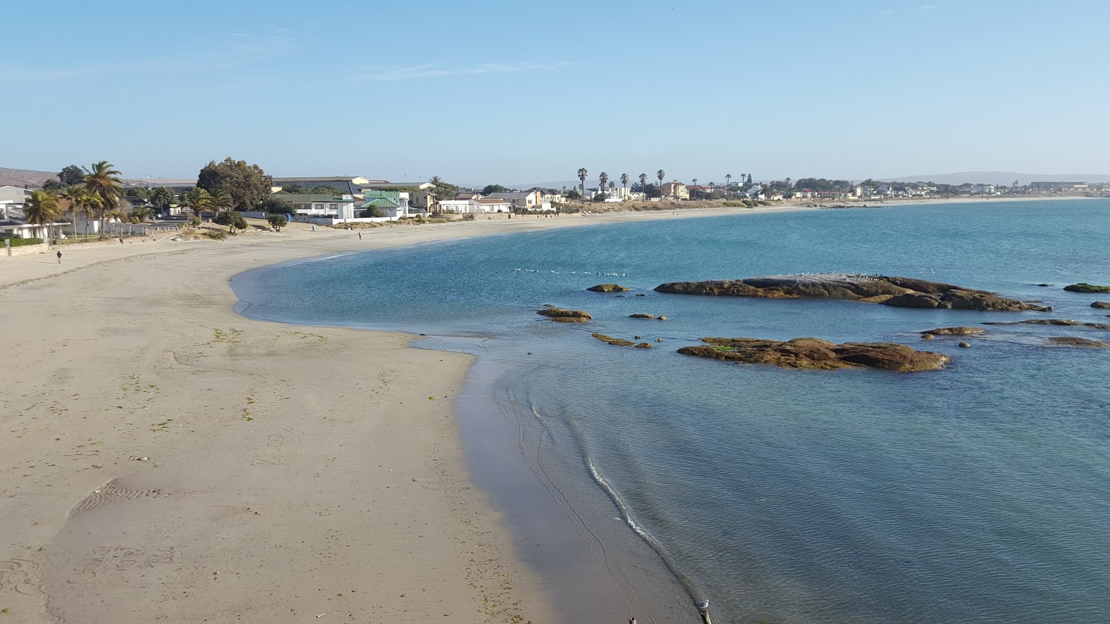 Foto van Saldanha beach met lange baai