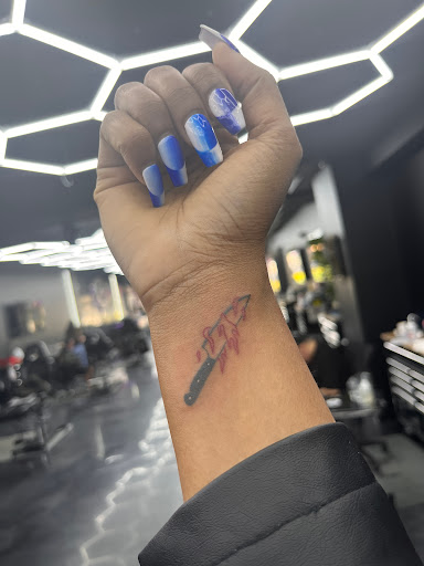 Explore treble clef tattoo ideas, creative tattoo ideas in Hollywood, available at Sacred Eye Tattoos