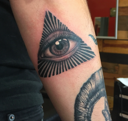 Explore me vs me tattoo ideas, creative tattoo ideas in Atlanta, available at Empyrean Tattoo Studio