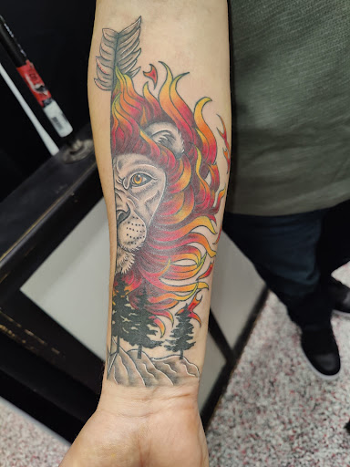 Explore tim burton tattoo ideas, creative tattoo ideas in Rogers, available at Jimmy Romance Tattoo & Body Piercing