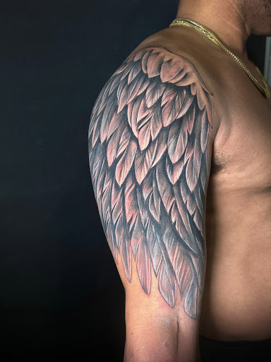 Explore mens space tattoo ideas, creative tattoo ideas in Miami, available at Miami Tattoo & Co Midtown