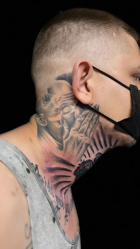 Explore coastal tattoo ideas, creative tattoo ideas in Cadillac, available at Limitless Ink Tattoo Studio