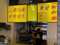 Restauration rapide goldies à Berlin - menu / carte