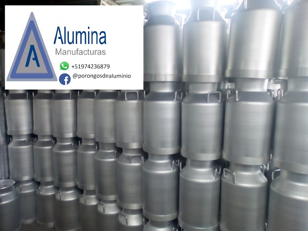 Porongos de aluminio, Alumina