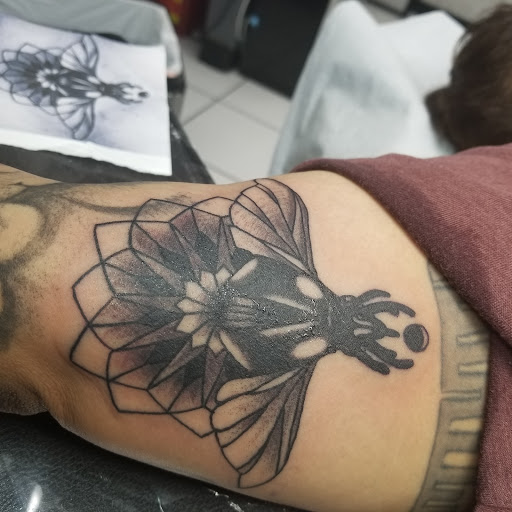 Explore bouquet tattoo ideas, creative tattoo ideas in Los Angeles, available at Sky High Ink