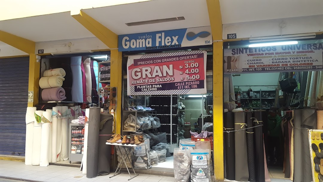 Suelas Goma Flex tienda