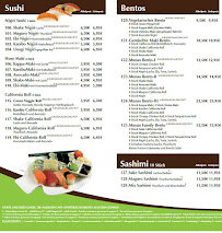 Restaurant asiatique Munas Asia Cuisine à Hamburg (la carte)