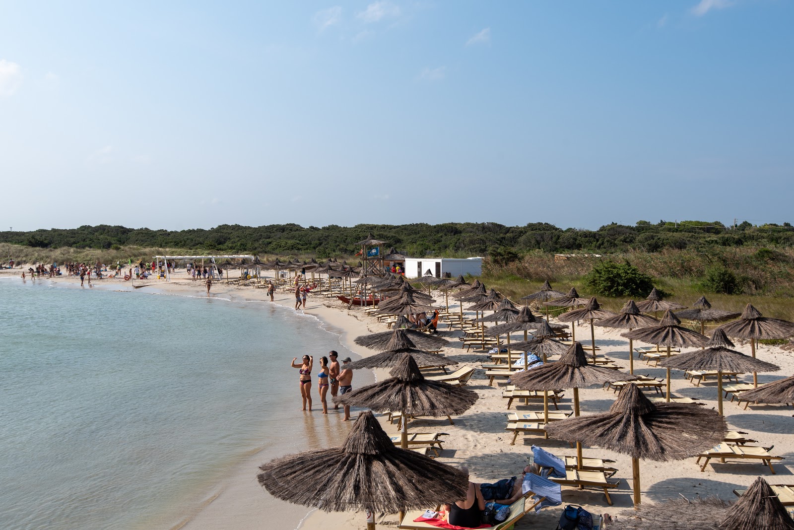 Fotografie cu Punta Penna beach cu nivelul de curățenie in medie