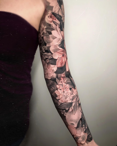 Explore card tattoo ideas, creative tattoo ideas in Kissimmee, available at Fallen Sparrow Tattoo Co