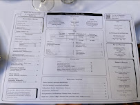 Menu / carte de Borchardt à Berlin