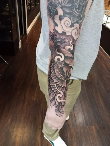 Explore minnie mouse tattoo ideas, creative tattoo ideas in Dubuque, available at The Crows Nest