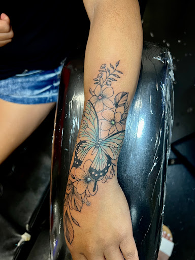 Explore princess mononoke tattoo ideas, creative tattoo ideas in Vancouver, available at New Ink Tattoo