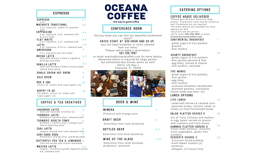 Coffee Shop «Oceana Coffee Roasters», reviews and photos, 221 Old Dixie Hwy #1, Tequesta, FL 33469, USA