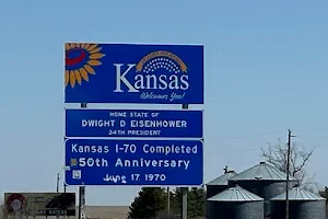 Welcome to Kansas Sign image