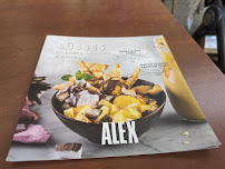 Restaurant ALEX München Rotkreuzplatz à Munich (le menu)