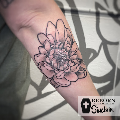 Explore tattoo word ideas for guys, creative tattoo ideas in Zumbrota, available at Art by Sinclair Tattoo Artist At Dry Bones Ink