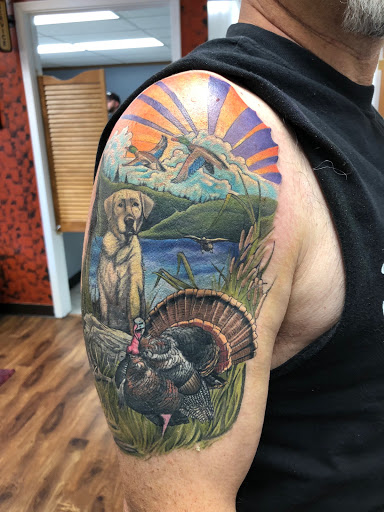 Explore tattoo ideas for death of a loved one, creative tattoo ideas in Des Moines, available at Skin Kitchen Tattoo