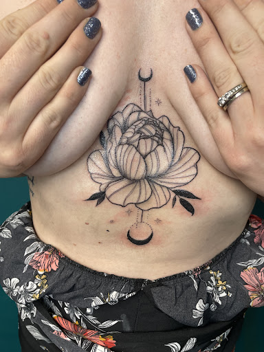 Explore scene tattoo ideas, creative tattoo ideas in Tannersville, available at Sacred Ink Studio