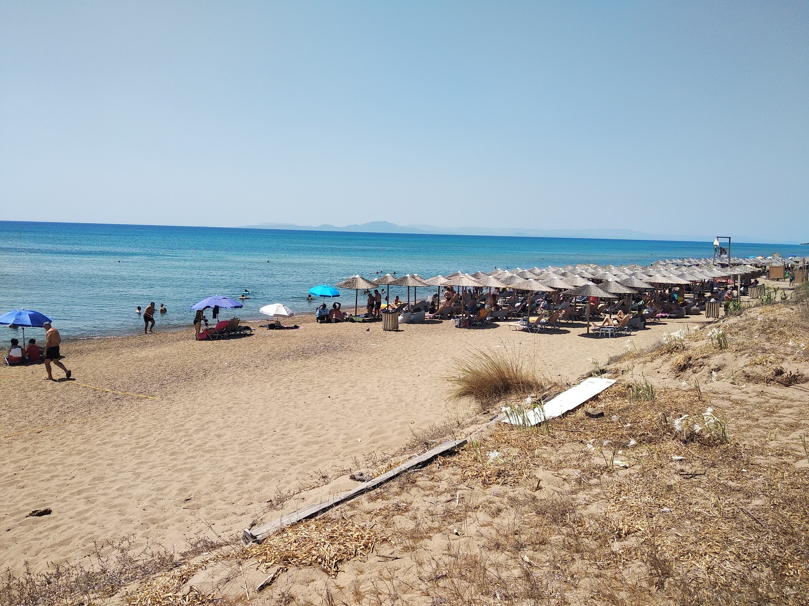 Vartholomio beach'in fotoğrafı çok temiz temizlik seviyesi ile