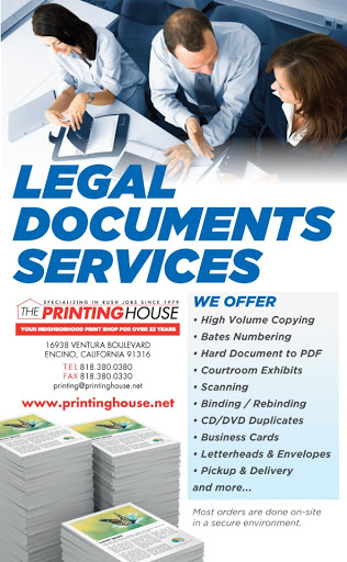 Print Shop «The Printing House», reviews and photos, 16938 Ventura Blvd, Encino, CA 91316, USA