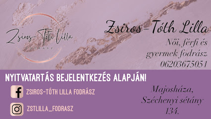 Zsiros-Tóth Lilla fodrász | Női, férfi és gyermekfodrász szalon