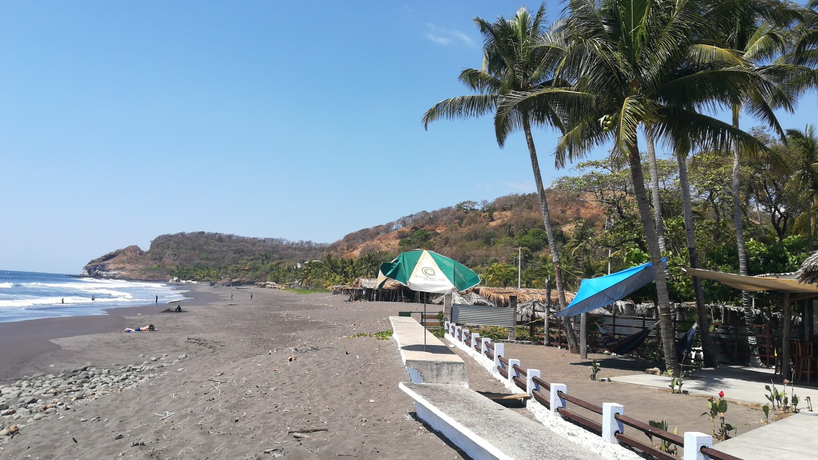 Photo de Mizata beach avec un niveau de propreté de assez propre