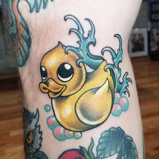 Explore mechanical tattoo sleeve ideas, creative tattoo ideas in Lake Villa, available at Eternal Tiger Tattoo