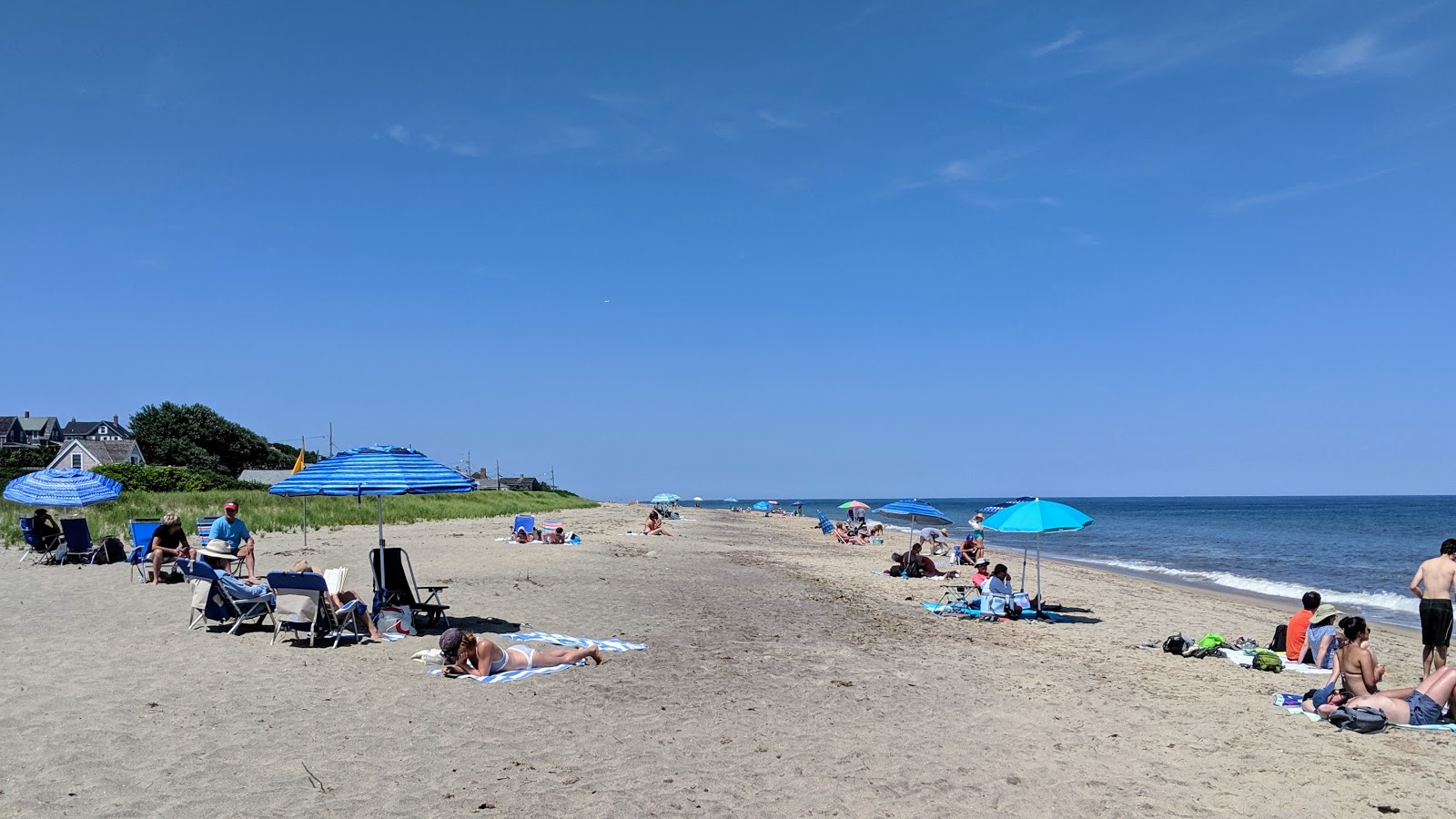 Fotografija Sconset Beach z svetel pesek površino