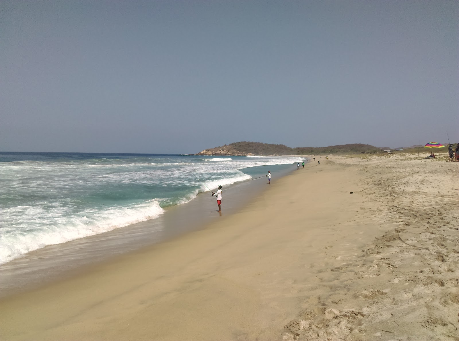 Foto di Playa la Encomienda con una superficie del sabbia beige
