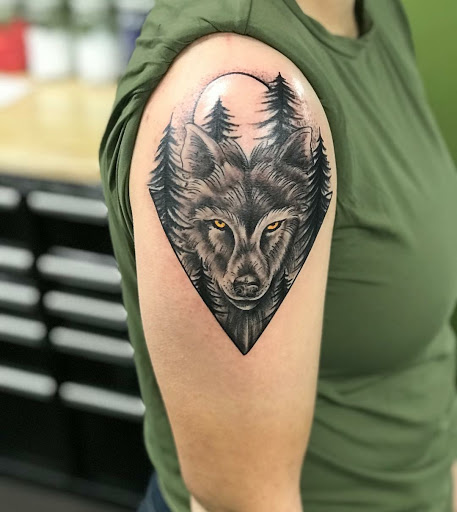 Explore spiritual tattoo ideas for men, creative tattoo ideas in Twentynine Palms, available at Hilltop Tattoo Company