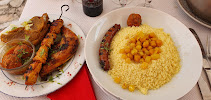 Plats et boissons du Restaurant marocain LES DUNES D'OR couscous à Hardricourt - n°1
