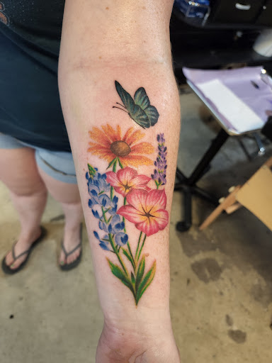 Explore tattoo ideas lotus flower, creative tattoo ideas in San Marcos, available at One & Only Tattoo