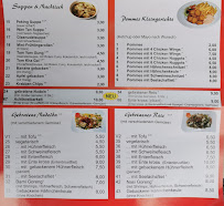 Menu du Sen Viet Asia Imbis à Sanitz