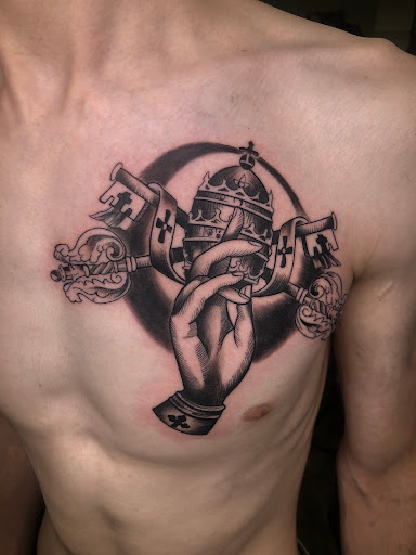 Explore female stomach tattoo ideas, creative tattoo ideas in Atlanta, available at Iron Palm Tattoos & Body Piercing Atlanta