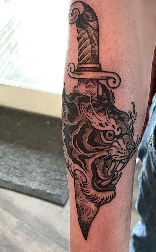 Explore holy trinity tattoo ideas, creative tattoo ideas in Arvada, available at Keepsake Studio