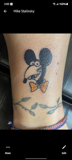 Explore big flower tattoo ideas, creative tattoo ideas in Willis, available at Bizarres llc at Dirtles s Design Studio