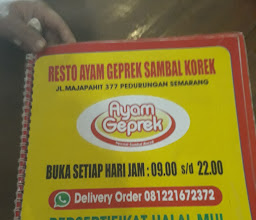 Ayam Geprek Spesial Sambal Korek photo