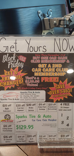 Auto Repair Shop «Sparks Tire & Auto», reviews and photos, 1665 Scherer Pkwy, St Charles, MO 63303, USA