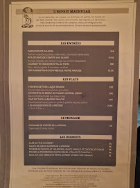 Restaurant Mathuzar à Valence - menu / carte