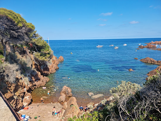 Plage Les Roches de l'ile des Vieilles