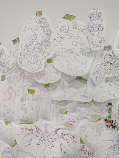 Explore minimalist cat tattoo ideas, creative tattoo ideas in Brooklyn, available at Cake Is a Lie Tattoo Parlor