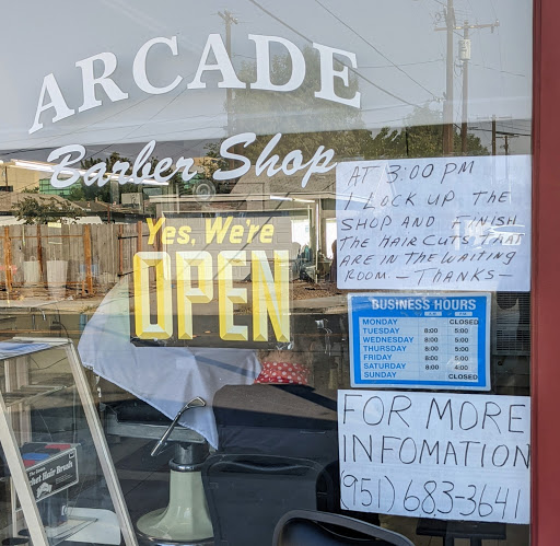 Barber Shop «Arcade Barber Shop», reviews and photos, 3764 San Simeon Way, Riverside, CA 92506, USA