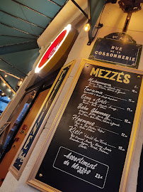 Chez Zaza à Paris menu