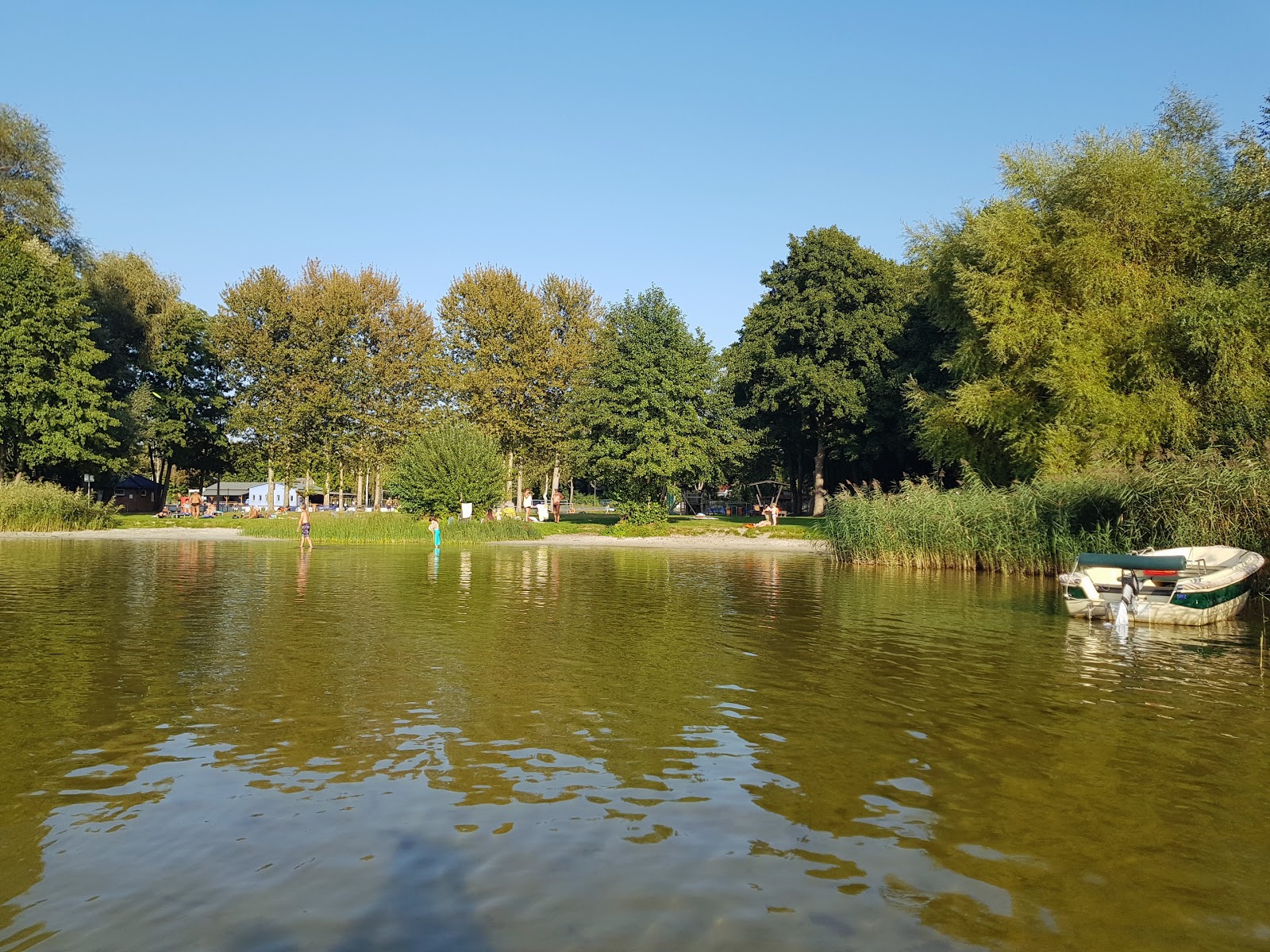 Foto von Strandbad Motzen und die siedlung